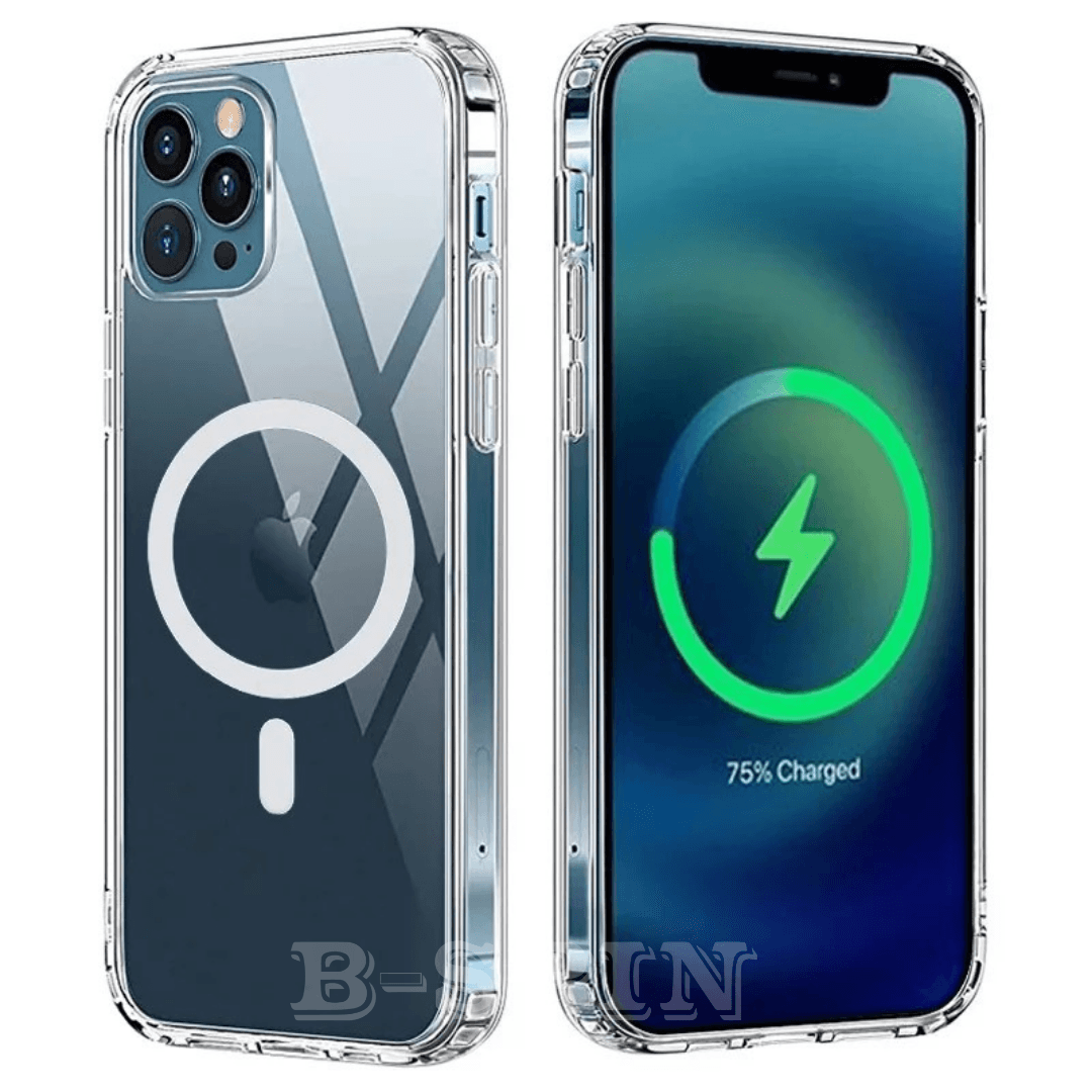 MagSafe Shockproof Magnetic Transparent Case Cover For iPhone  Series B-SPIN PTY LTD