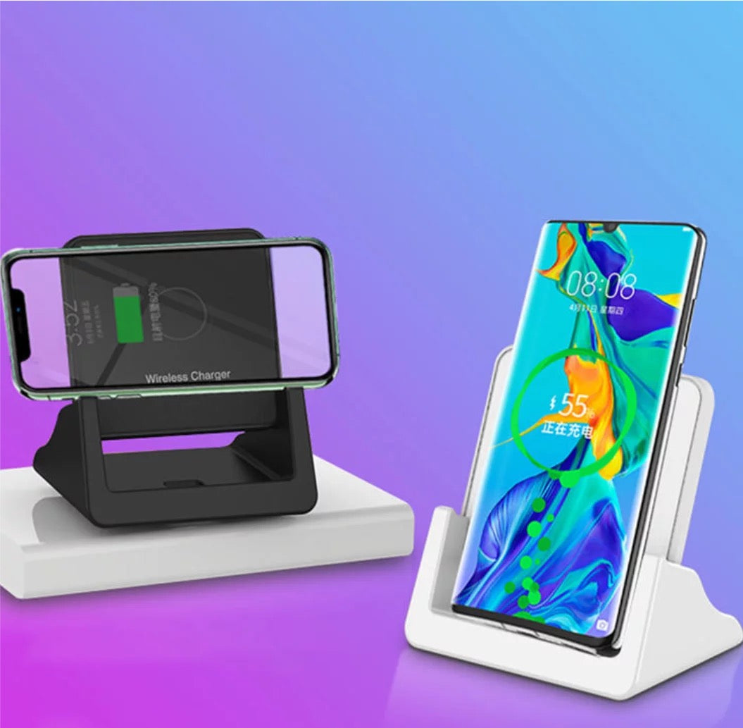 Wireless  Charging Station 15W Fast Stand Dock  Cradle for iPhone Samsung Huawei B-SPIN PTY LTD