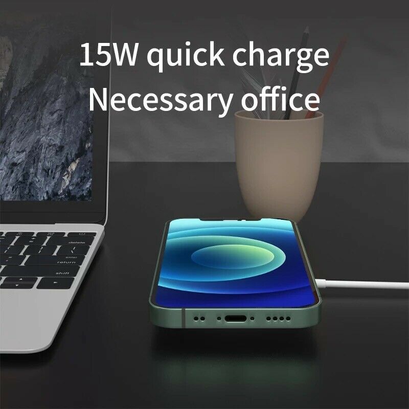 For Apple iPhone 13 12 Pro Max Mini Mag safe Charging Magnetic Wireless Charger B-SPIN PTY LTD