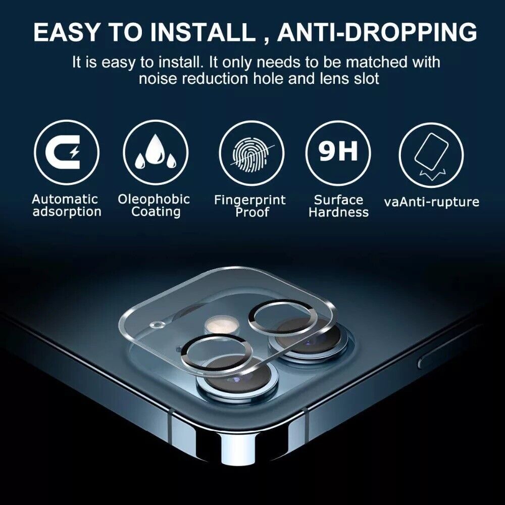 Camera Lens Tempered Glass Protector For Iphone 14 13 12 11  Pro Mini Max B-SPIN PTY LTD