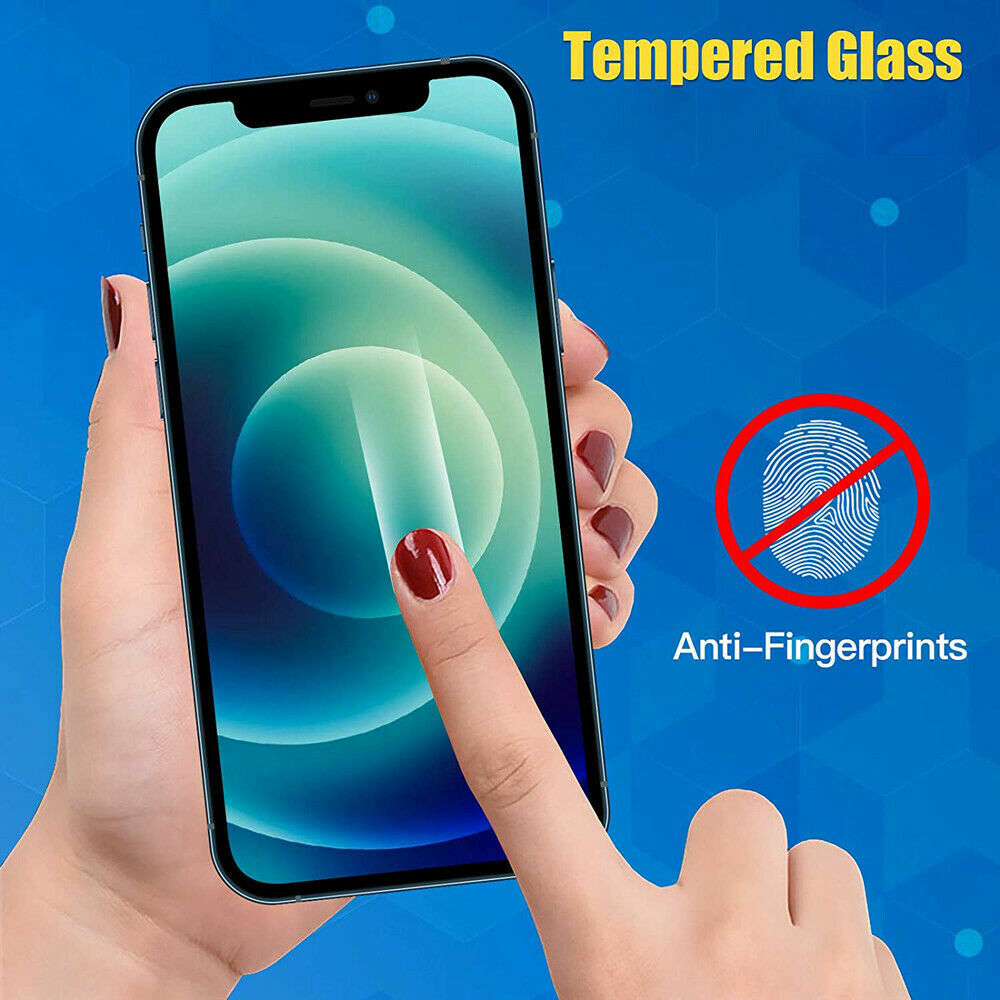 Full Coverage 9D Tempered Glass Screen Protector For iPhone X XR XS MAX 11 12 13 14 B-SPIN PTY LTD