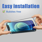 Full Coverage 9D Tempered Glass Screen Protector For iPhone X XR XS MAX 11 12 13 14 B-SPIN PTY LTD