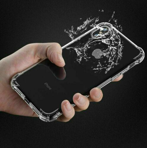 Clear Phone Case Shockproof Soft Anti-knock For iPhone & Samsung